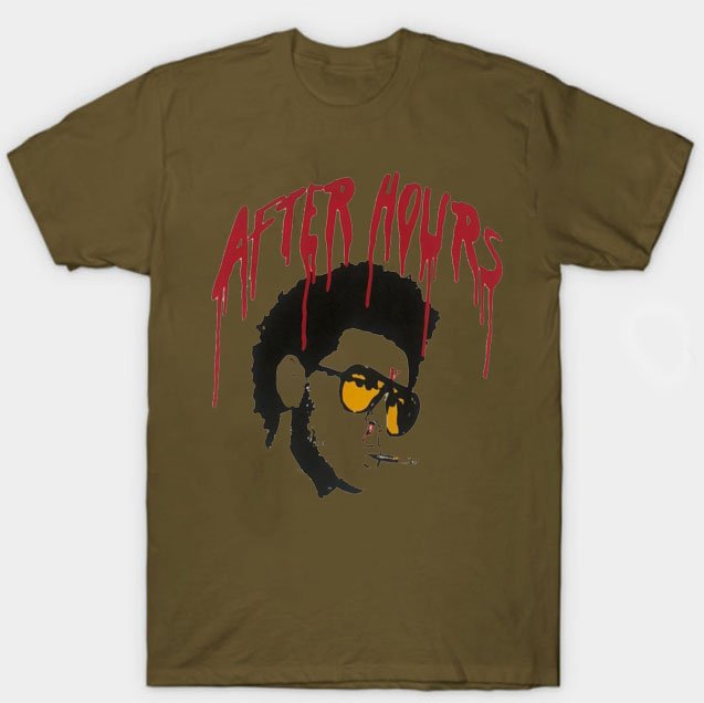 Vlone After Hours I Afro Brown Tee