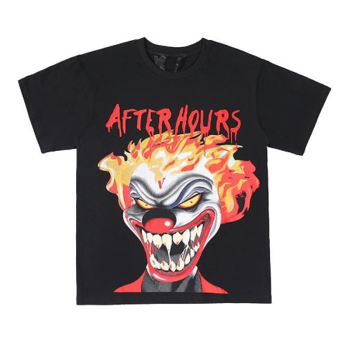 Vlone X The Weeknd After Hours If I OD Clown Black Tee