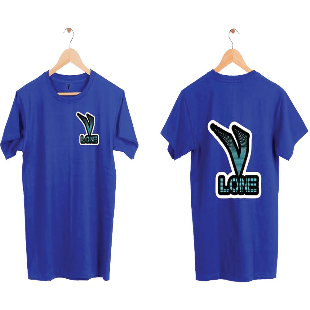 Vlone V Logo Royal Blue T-Shirt