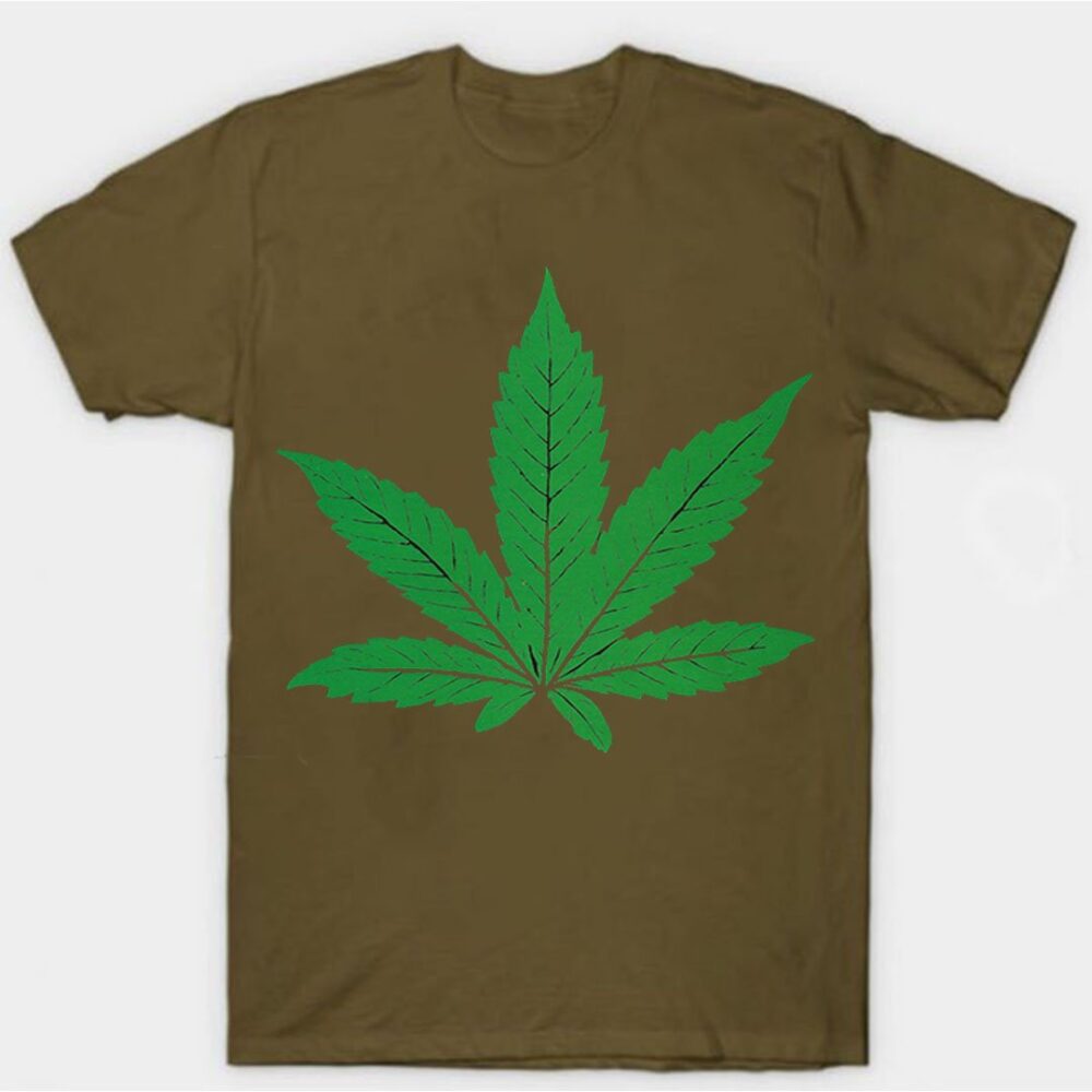 Green Leafe Dr-Dre Vlone Brown Shirt