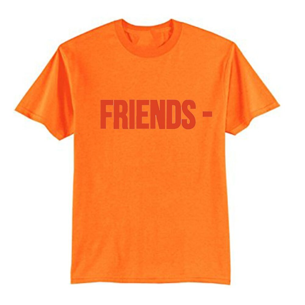 VLONE Stripper Denim Pop-up Exclusive T-Shirt Orange