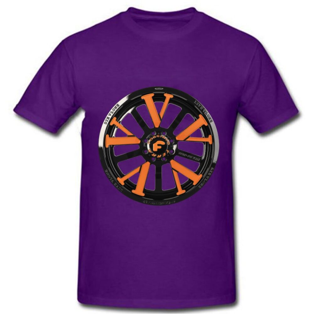 Vlone X Forgiato Purple T-Shirt