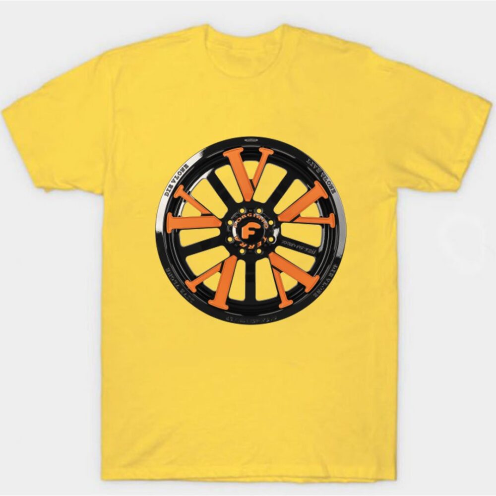Vlone X Forgiato Yellow T-Shirt