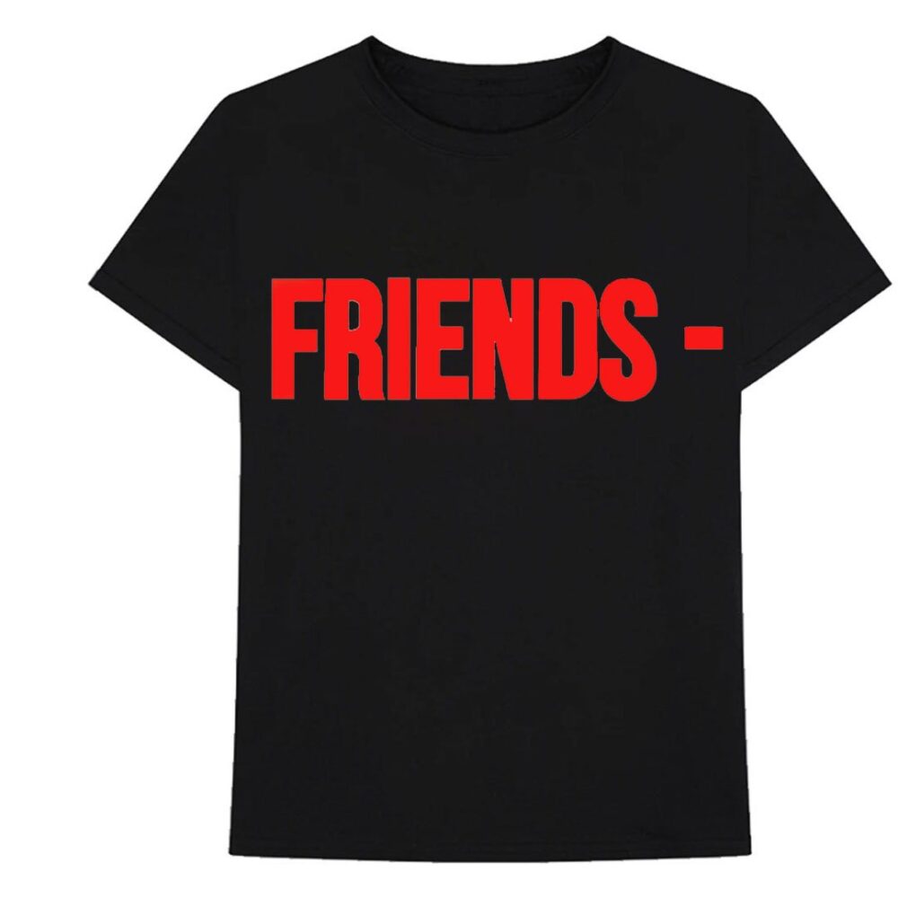 Vlone Friends Black T-Shirt