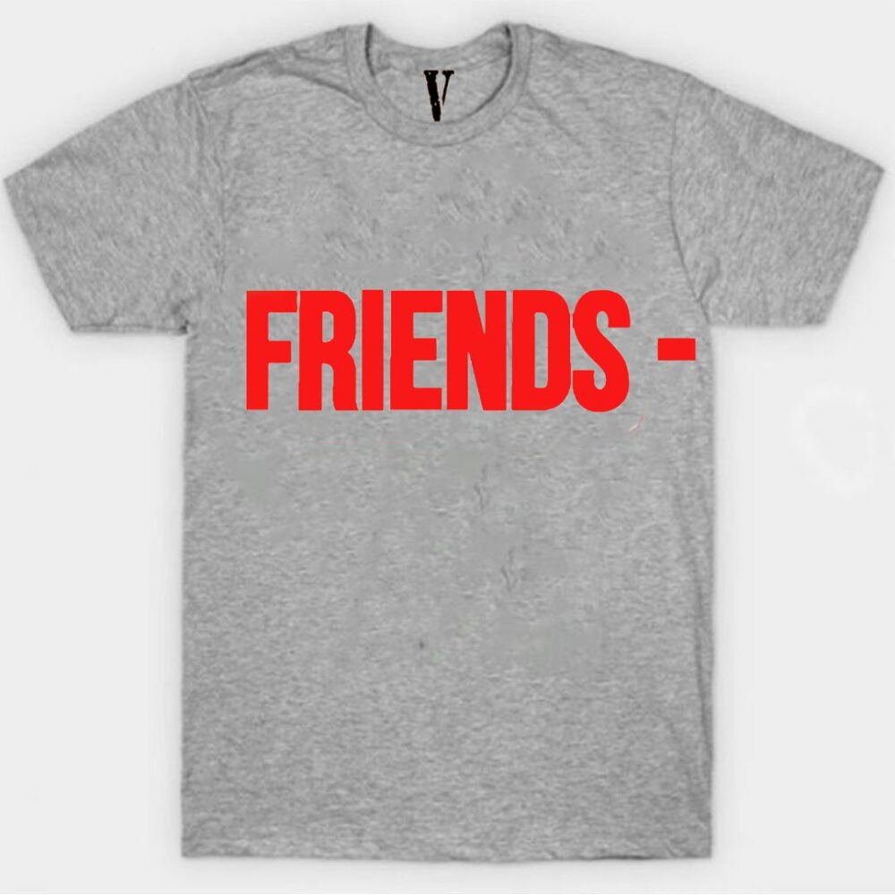 Vlone Friends Gray T-Shirt