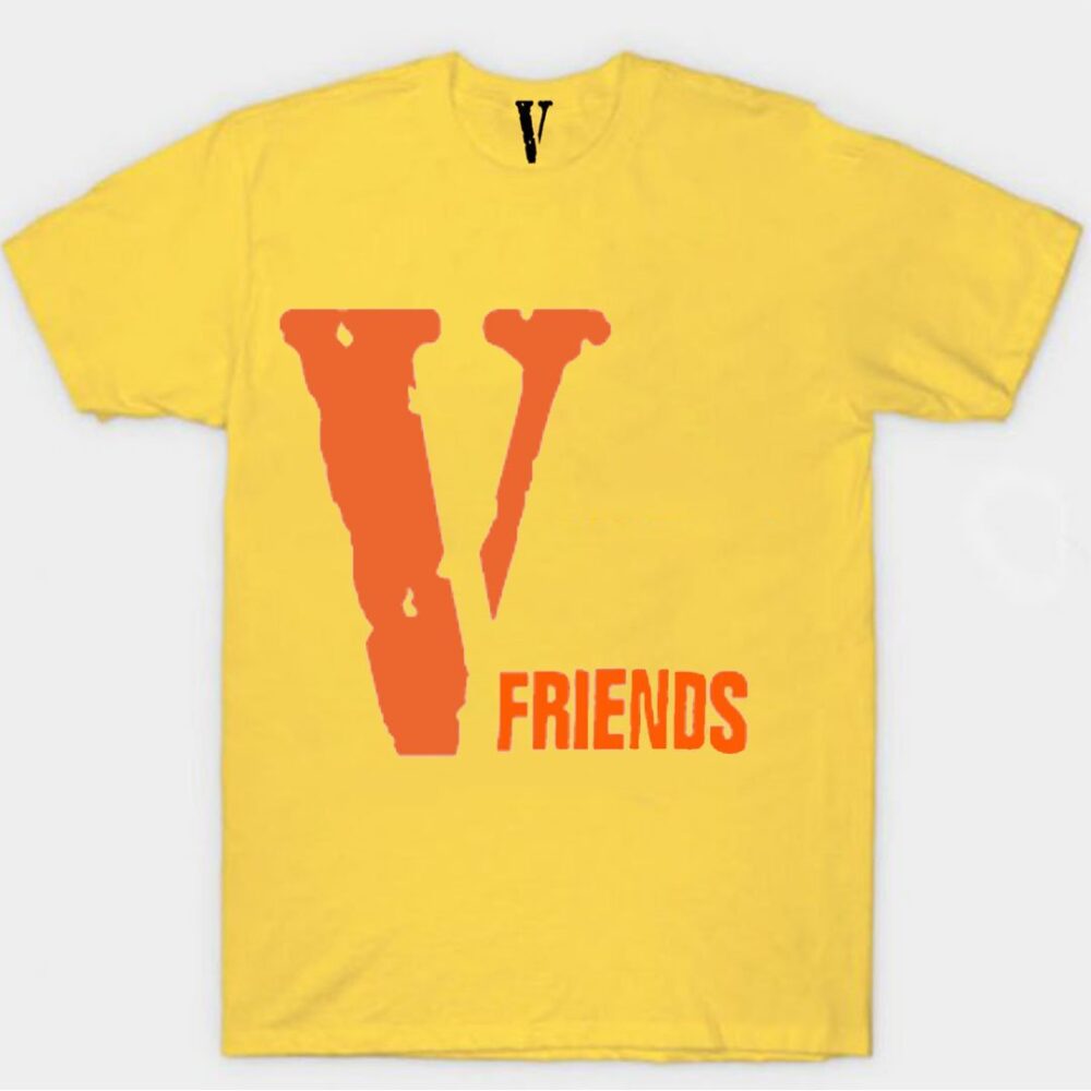 Vlone V Friends Yellow T-Shirt