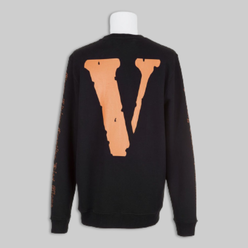 OFF-WHITE X VLONE Black Sweater