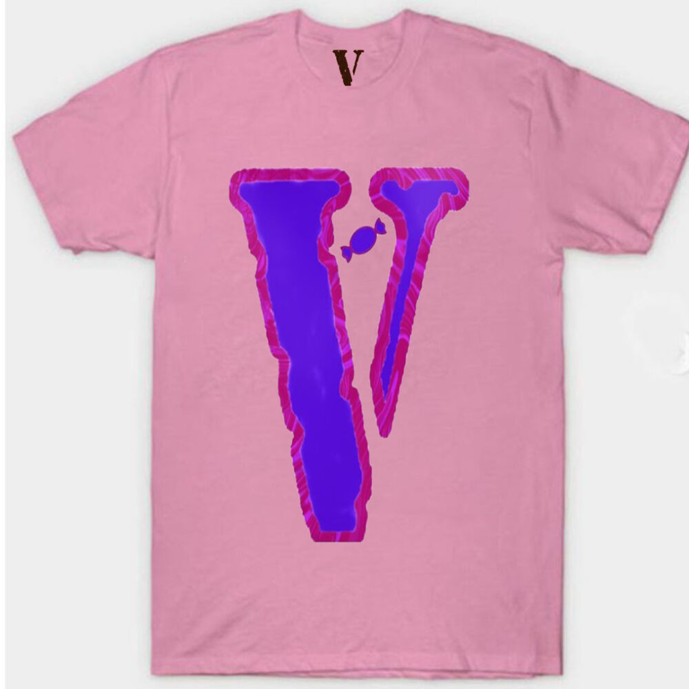 Vlone V Staple Candy Purple T-Shirt
