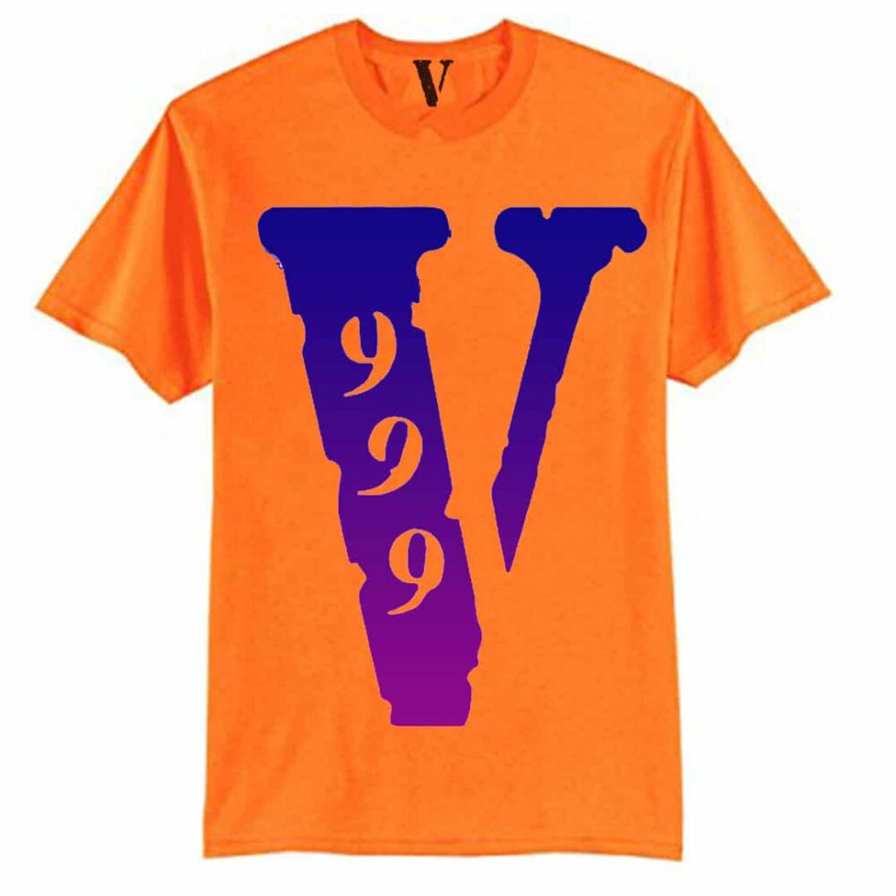 Juice Wrld x Vlone 999 Orange T-Shirt