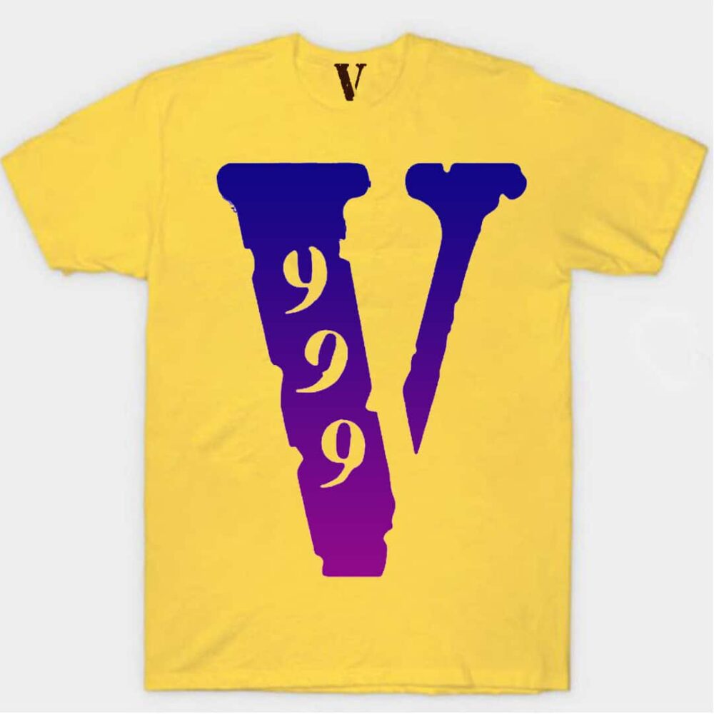 Juice Wrld x Vlone 999 Yellow T-Shirt