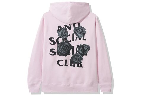 Anti Social Social Club Bat Emoji Hoodie-Back
