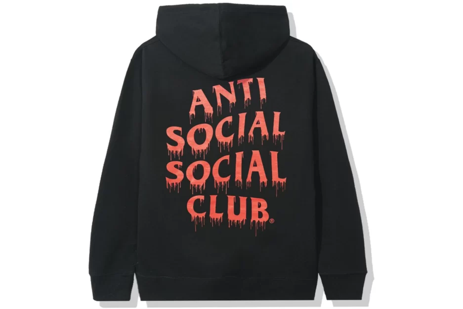 Anti Social Social Club Leotard Hoodie – Black-Back