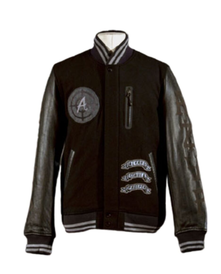 ASAP Mob Destroyer jacket design, ASAP Mob, High-quality fabric blend for durability and style, Front zipper closure, Multiple pockets for convenience and style, Long sleeves with ribbed cuffs, Relaxed fit