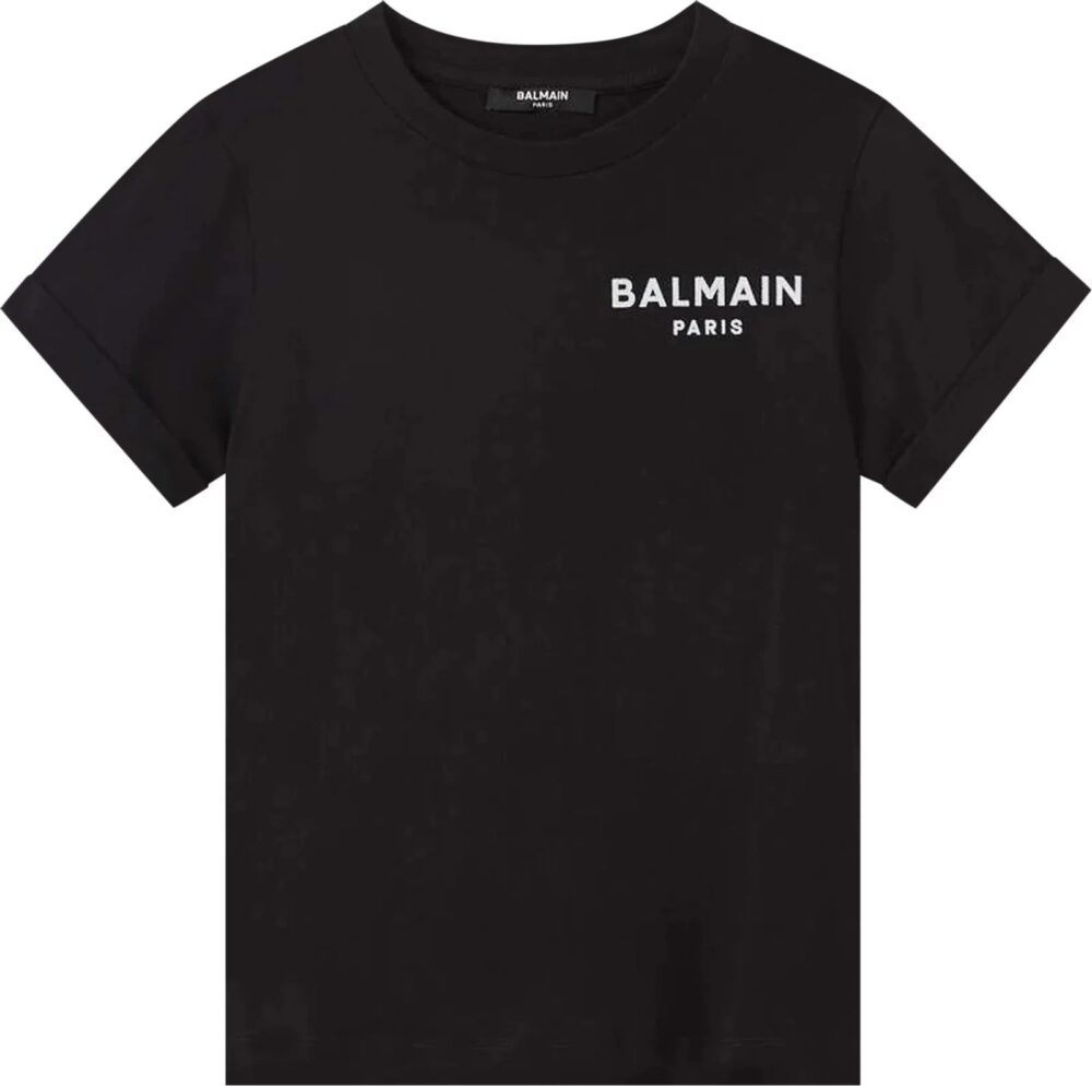 Balmain t shirt, Balmain Cropped Eco Designed T-Shirt