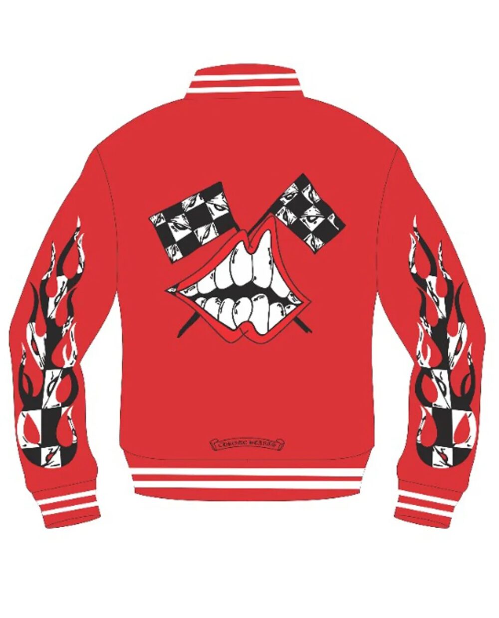 "Chrome Hearts Matty Boy Chomper Crewneck Jacket – a stylish and edgy fashion statement."