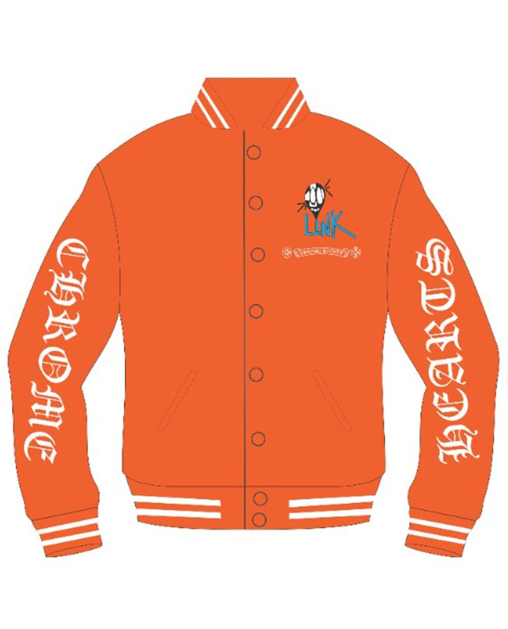 Chrome Hearts Matty Boy Link & Build Jacket – Orange