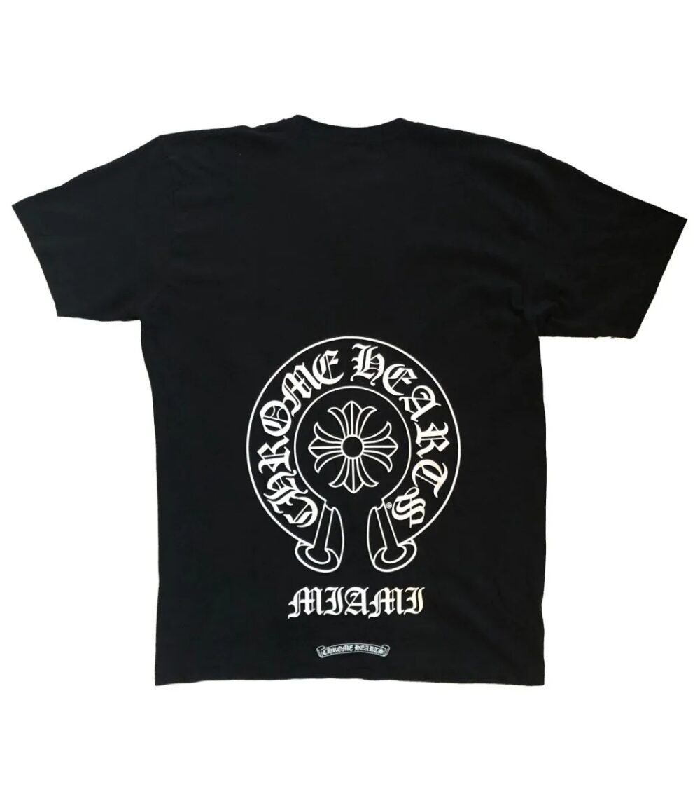 Chrome Hearts Miami Exclusive T-shirt - A distinctive and luxurious fashion piece that stands out."