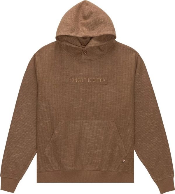 "Terracotta Honor The Gift Howard Hoodie - A stylish and comfortable wardrobe essential."
